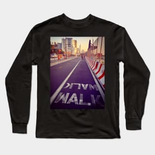 Hudson River Greenway, Manhattan, Nyc Long Sleeve T-Shirt